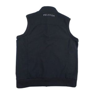 PELOTON Softshell Activewear Casual Vest Full Zip Men's Size Large L Black